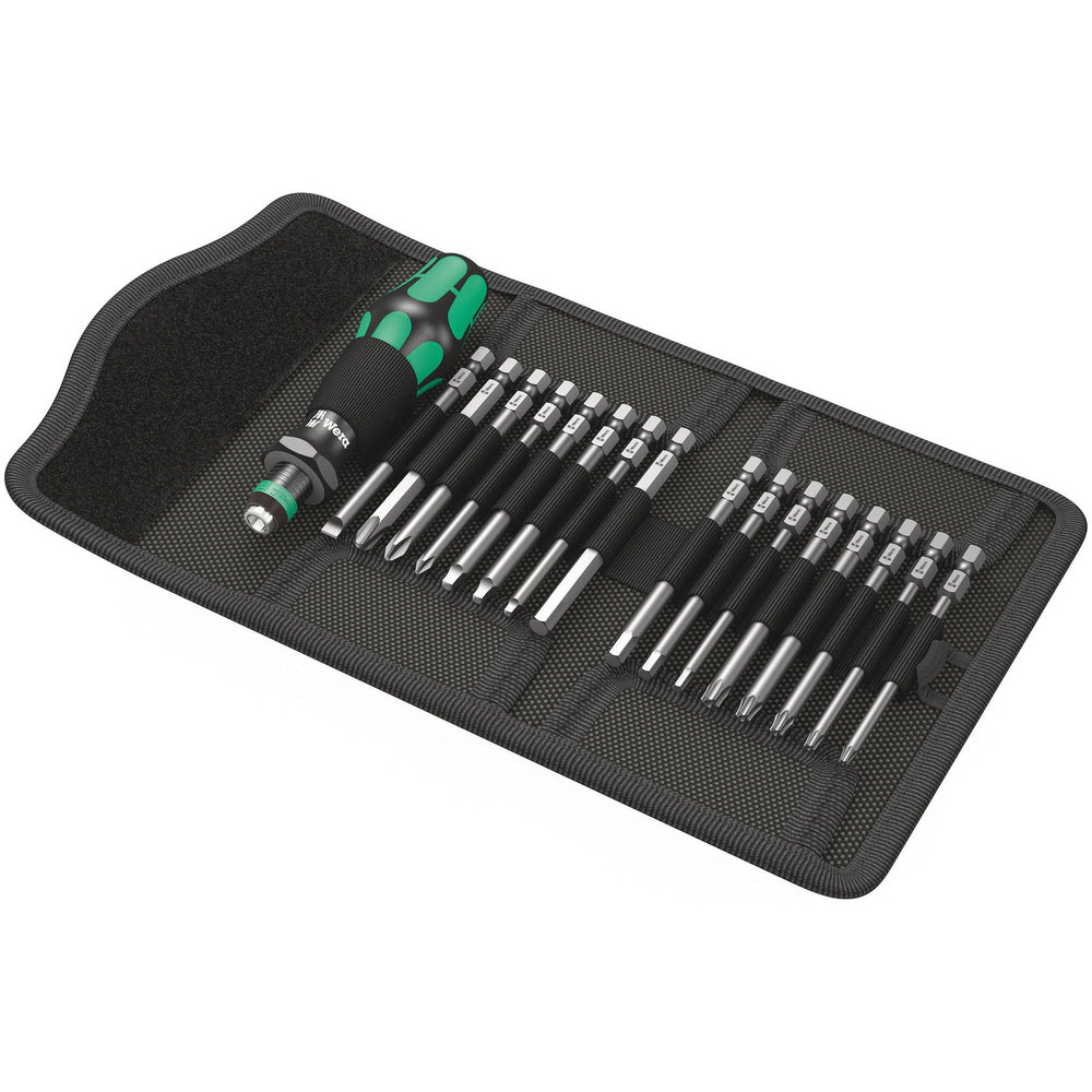 05051042001 Kraftform Kompakt 60 Imperial Wera con bolso y 17 piezas