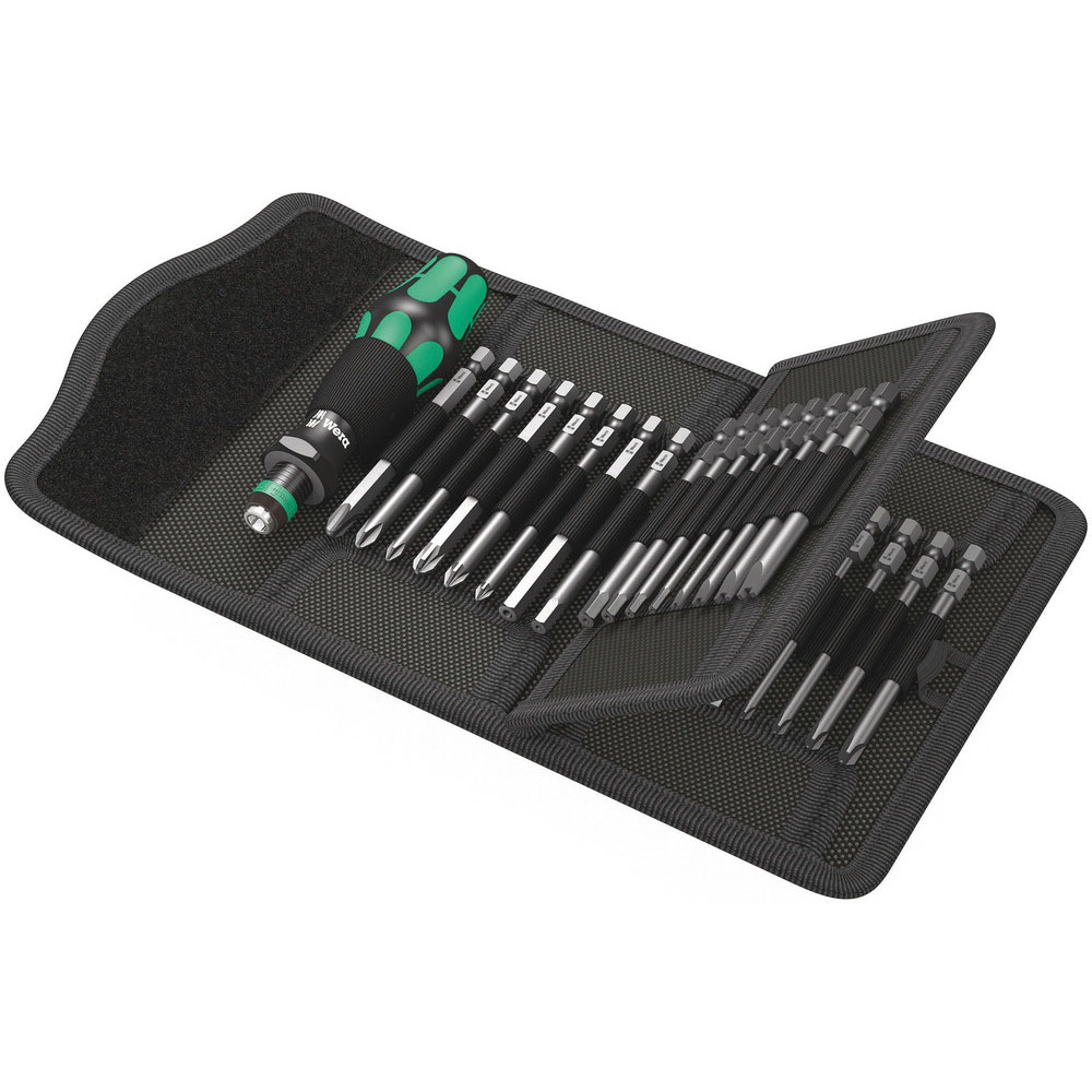 05059297001 Kraftform Kompakt 62 Wera con bolso y 33 piezas