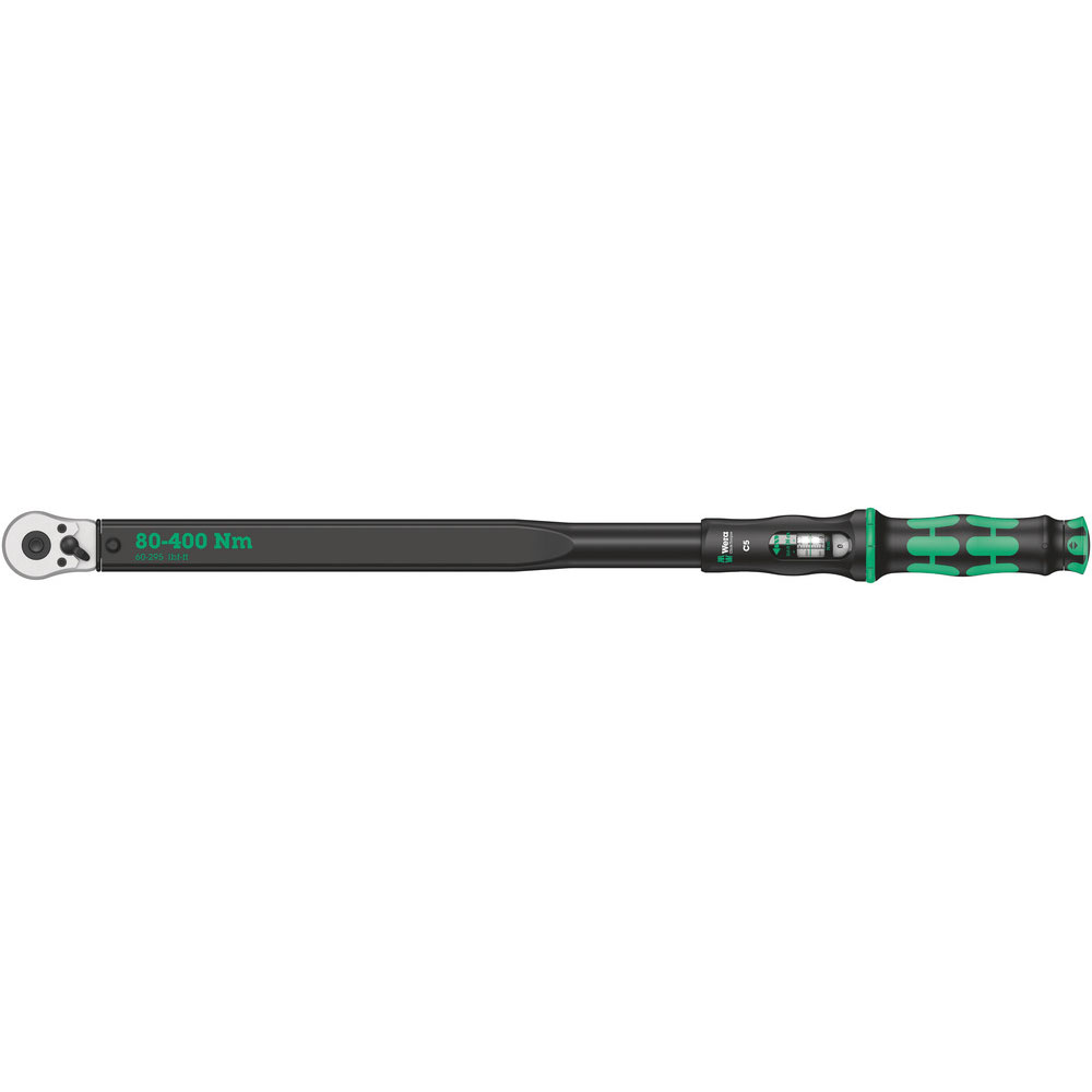 05075624001 Llave dinamométrica con matraca Wera Click-Torque C 5 de 80–400 Nm