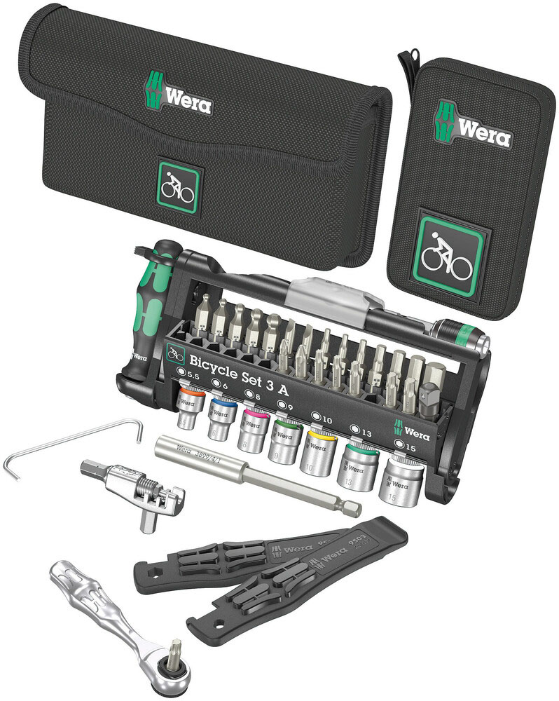 05004183001 Juego para Bicicletas Set 3 A Wera kit de herramientas 40 piezas